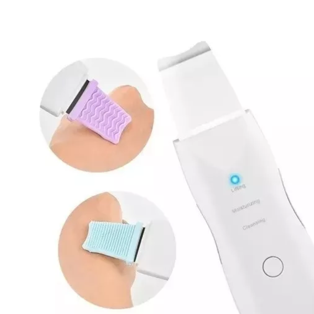 ✨ Espátula Ultrasónica Facial – Piel Limpia, Radiante y Rejuvenecida en Minutos ✨
