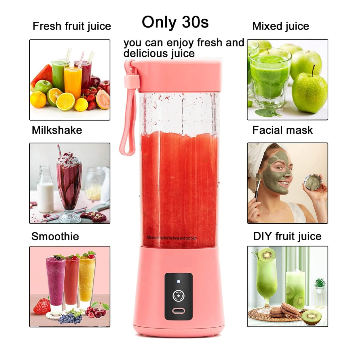 Licuadora Portátil Mini 380ml