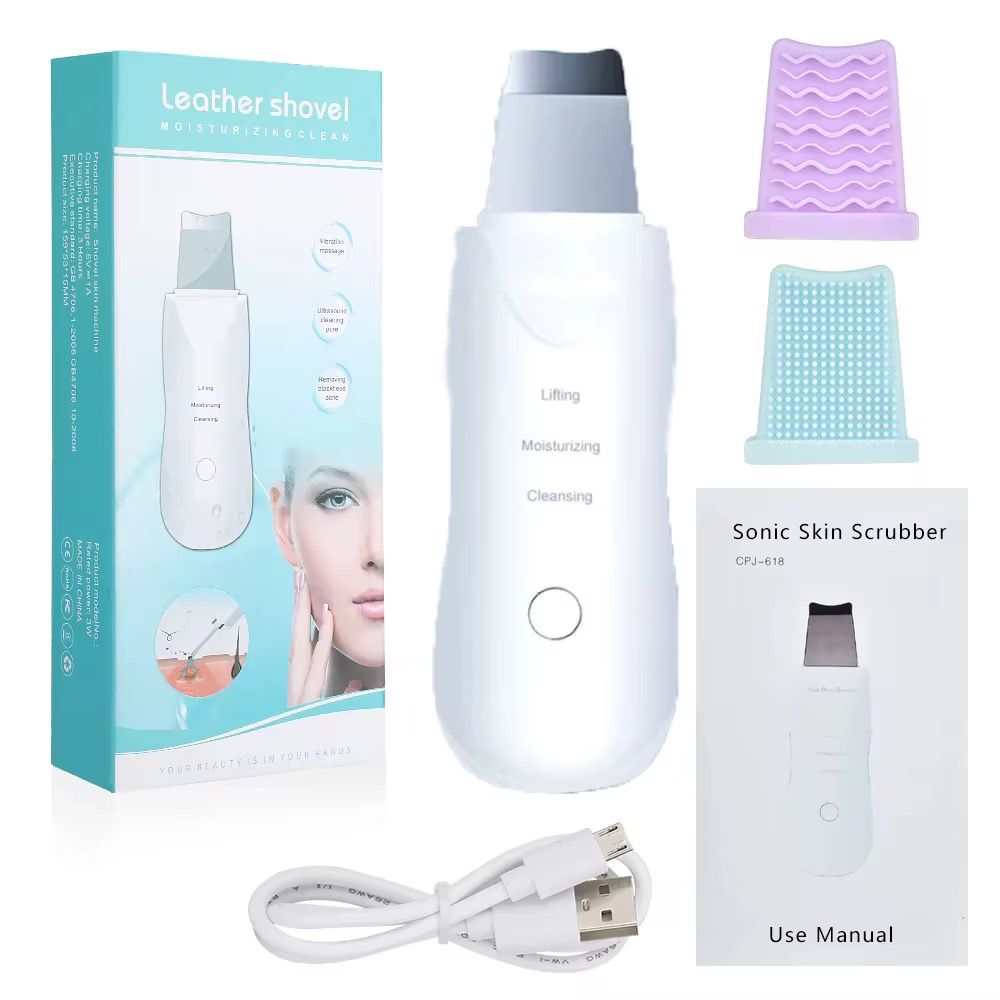 ✨ Espátula Ultrasónica Facial – Piel Limpia, Radiante y Rejuvenecida en Minutos ✨
