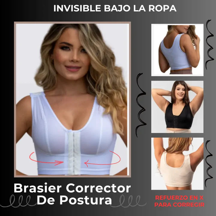 BRASIER CORRECTOR DE POSTURA 🌟 Postura Perfecta y Escote Elevado Sin Cirugías