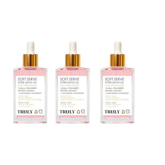 COMBO 3 x Aceite Corporal Post-Afeitado - Serum Truly