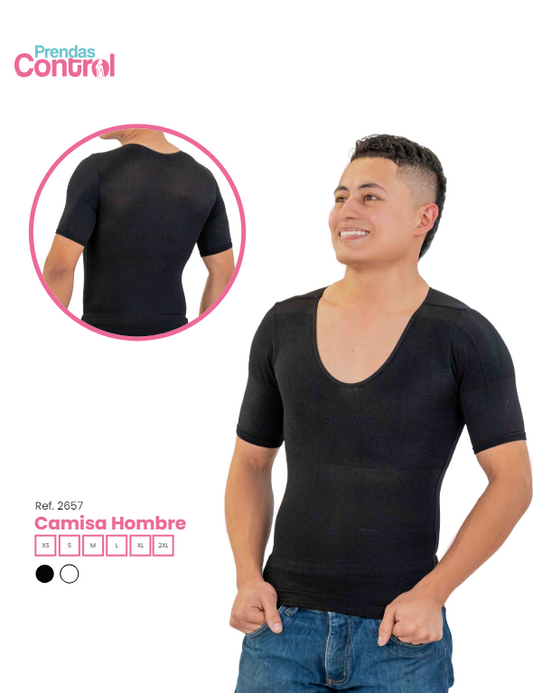 CAMISA LICRA CON MANGAS 2657